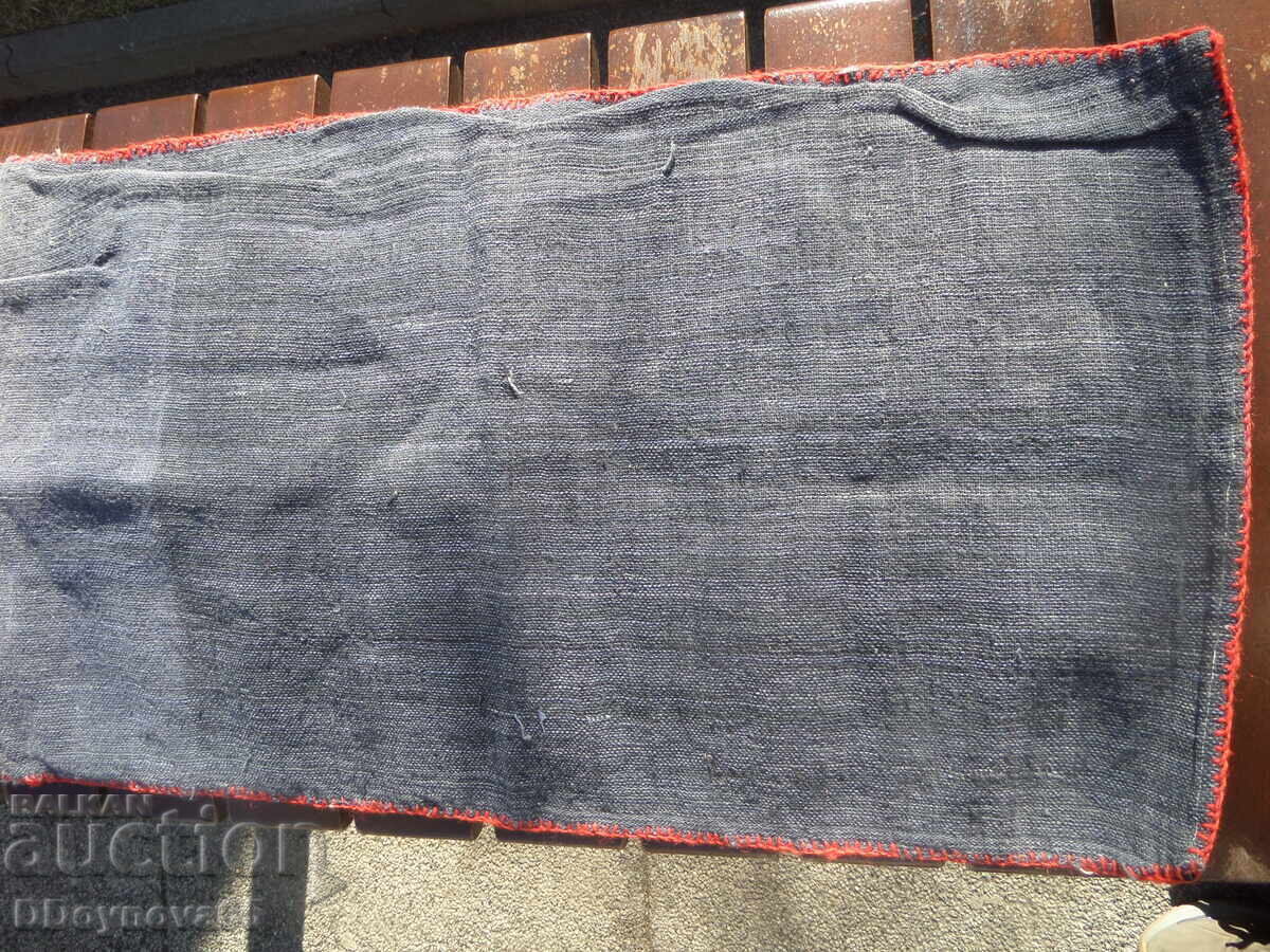 Delivery of Hand-woven and embroidered wool pillowcase from the Northwest