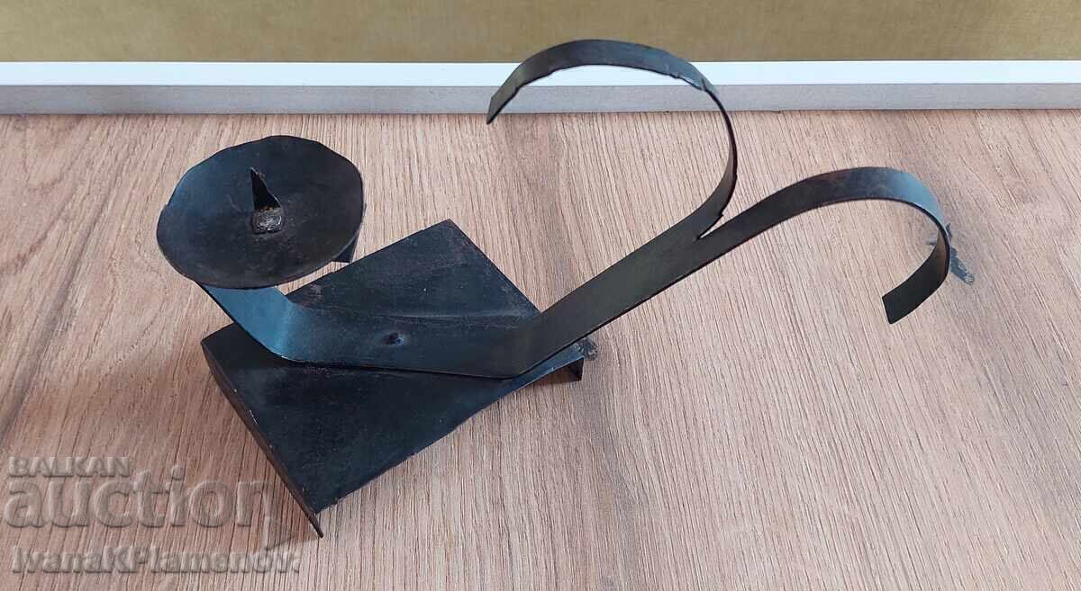 Аукцион Свещник метален