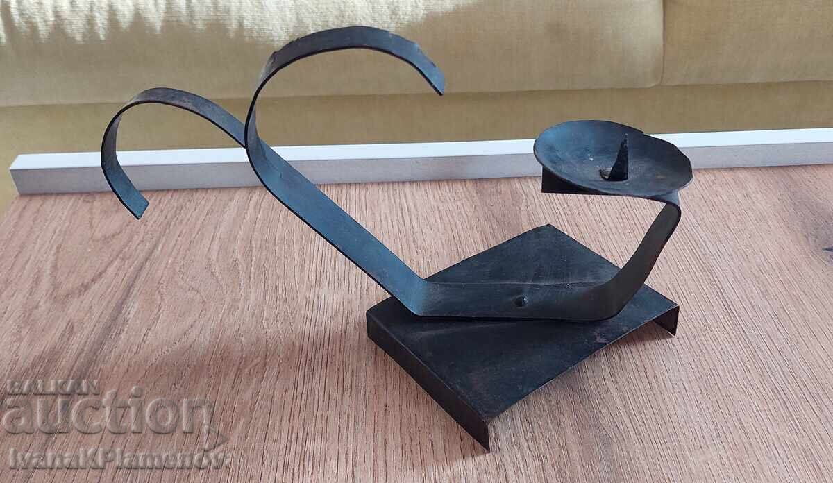 Свещник метален