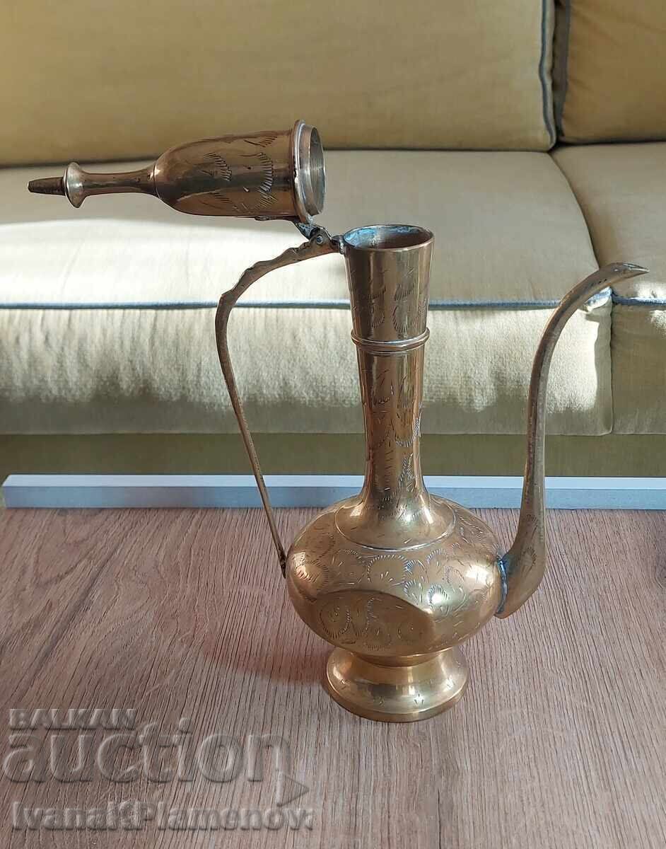 Ορειχάλκινη κανάτα για γνώστες, ύψος 35cm - 5
