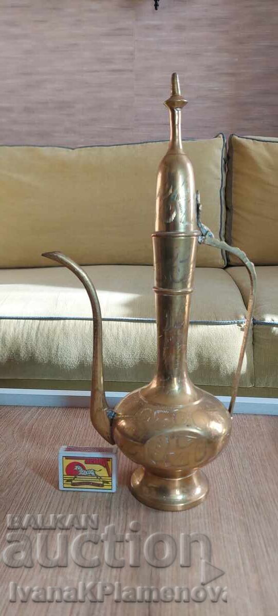 Brass jug for connoisseurs, height 35cm - 7 Brass jug for connoisseurs, height 35cm - 7