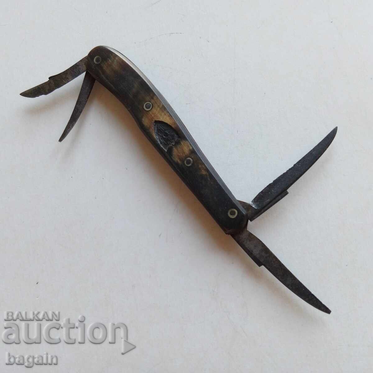 A unique knife from the 19th century.