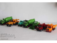 WIKING ROCO 1:87 H0 DUMP TRUCK TRUCK MODEL LOT 7 PCS.