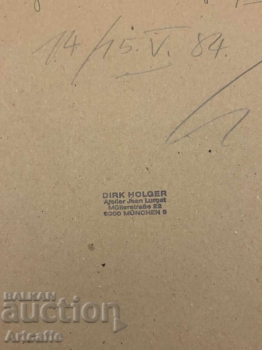 Dirk Holger - original collage 1984. Germany - 7