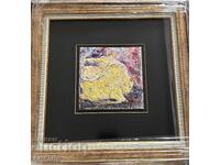 Dimitar Rashkov - mixed media, watercolor, framed, signed