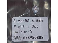 Diamond, Moissanite, Diamond, Certificate