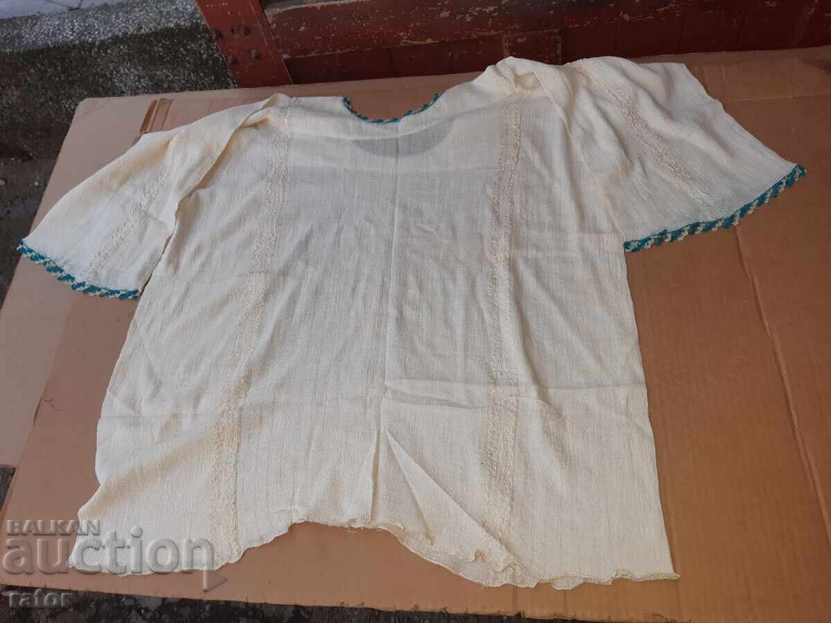 Authentic rare fringed shirt with lace. Wear - 5 Authentic rare fringed shirt with lace. Wear - 5