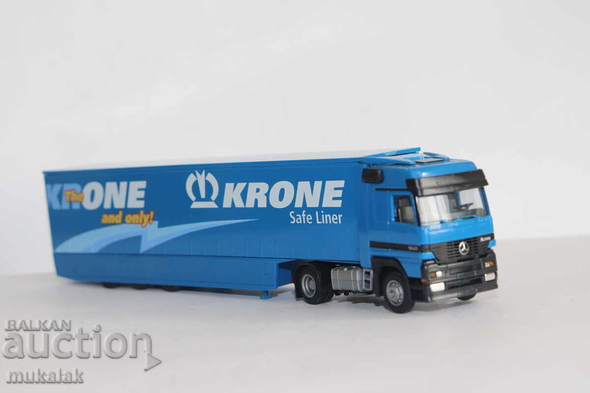 Auction  AMW 1:87 H0 MERCEDES BENZ ACTROS TRUCK TIR MODEL TRACTOR