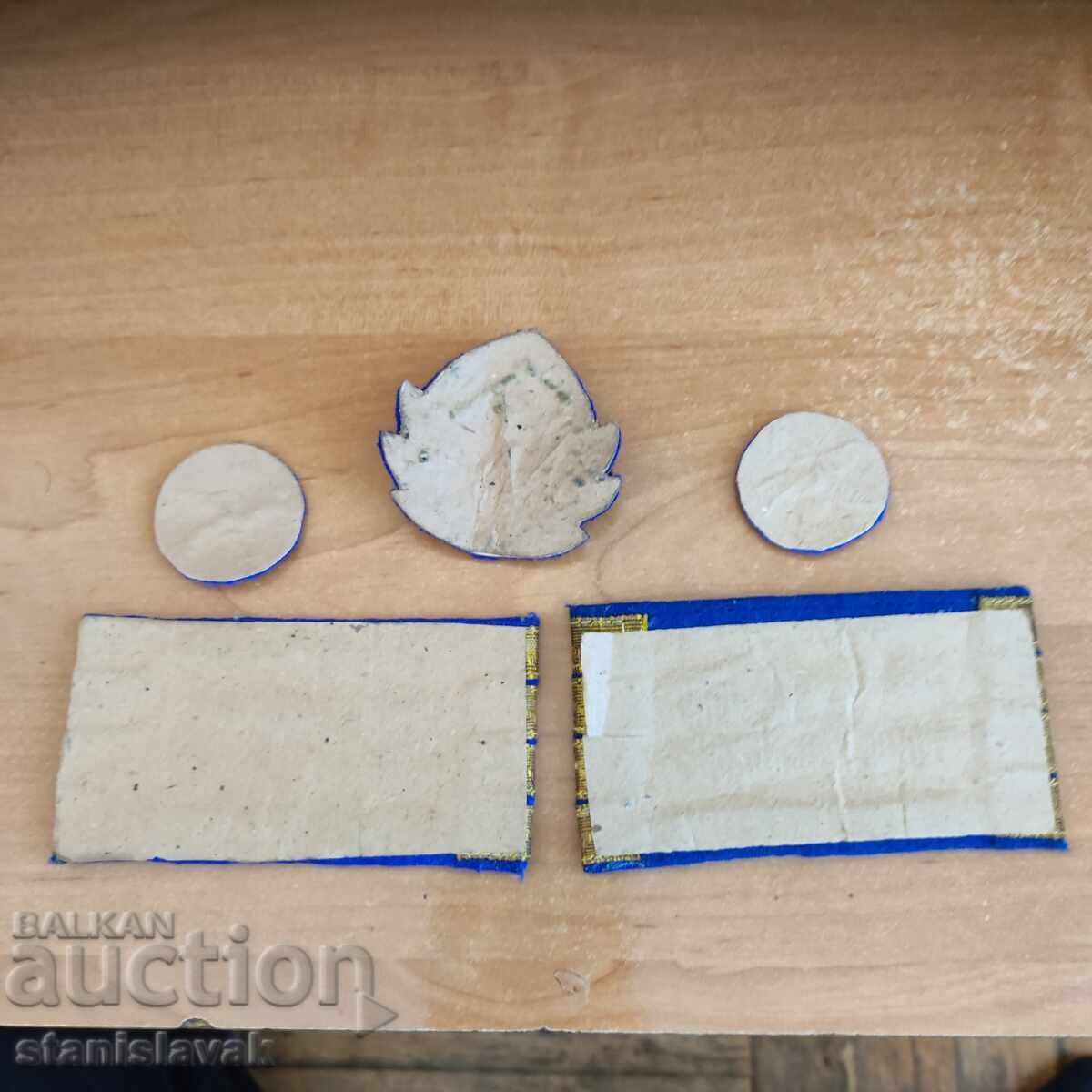 Комплект кокарда,  и галуни на ТАБСО с цена € 55.00 | 107.57 лв.