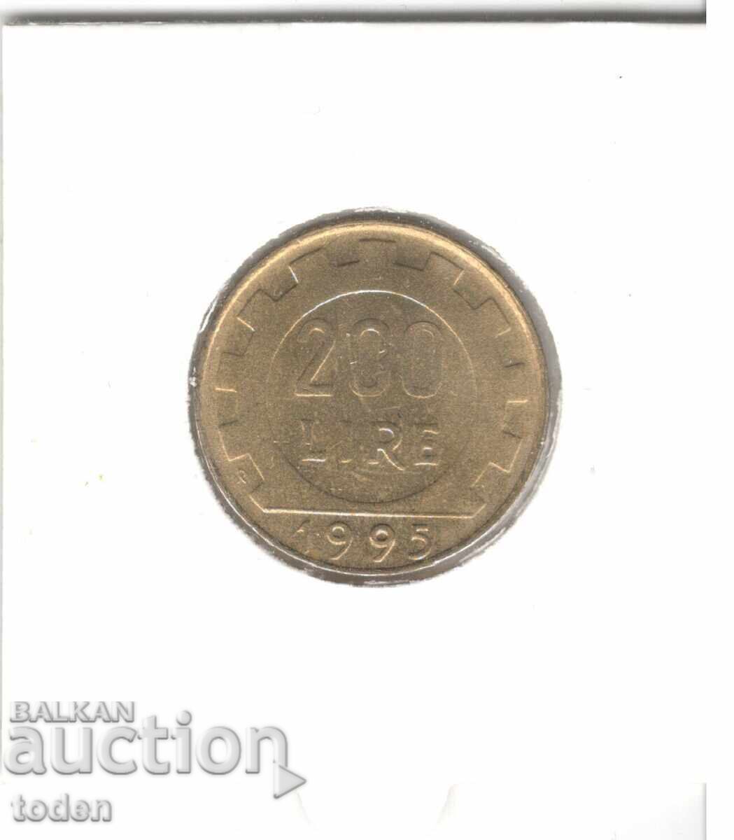 Delivery of Italy-200 Lire-1995 R-KM#105 Delivery of Italy-200 Lire-1995 R-KM#105