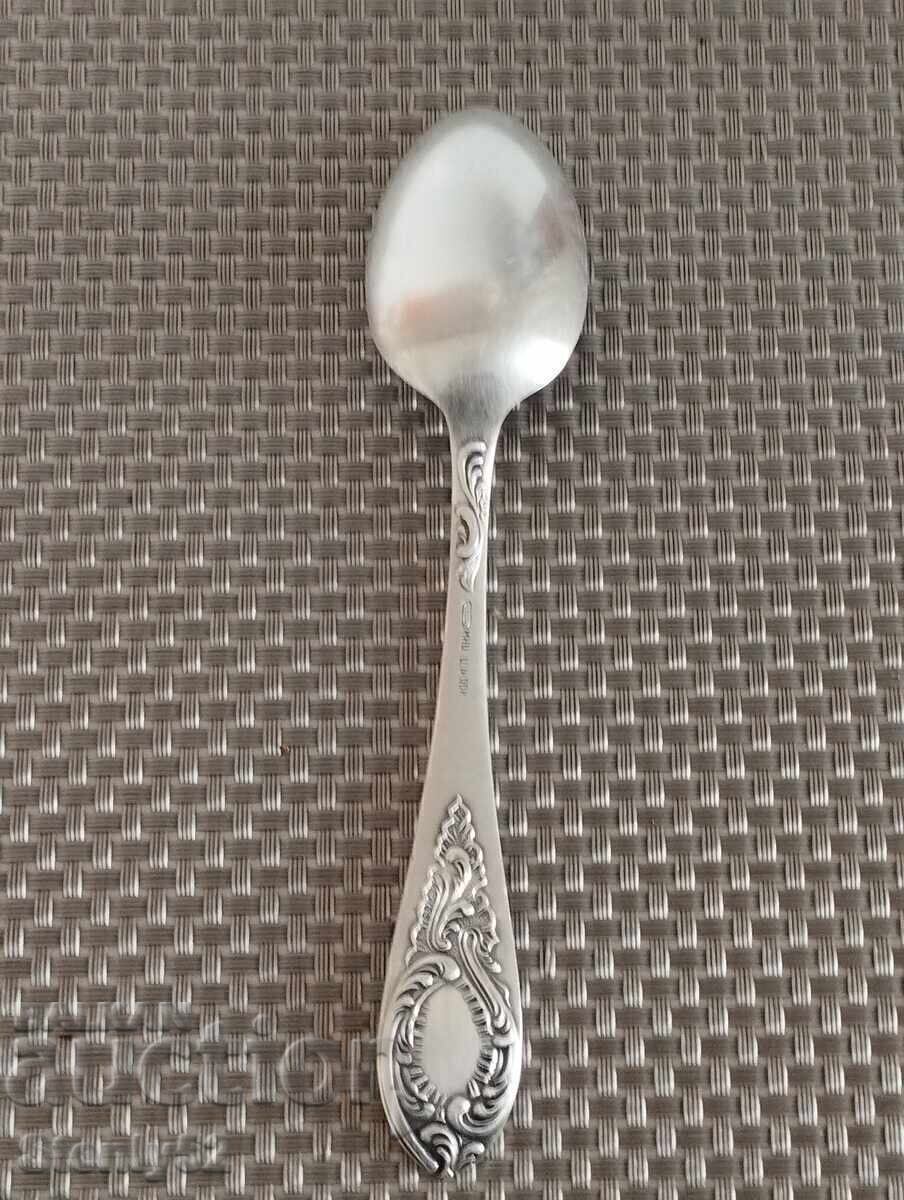 Ασημένιο κουτάλι φαγητού μελχιόρ 17 εκ με τιμή € 7.00 | 13.69 BGN