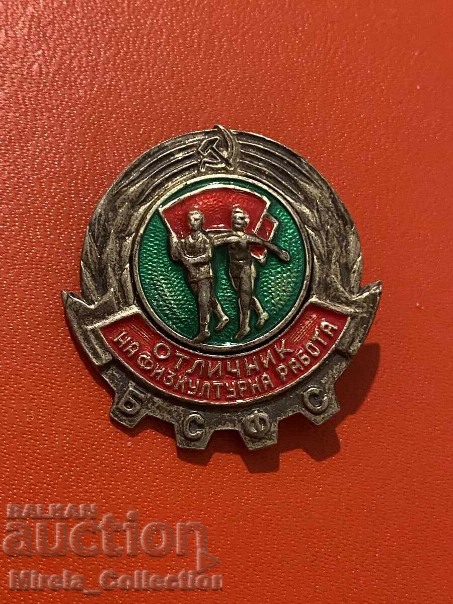 Badge of excellence in physical education BSFS badge Badge of excellence in physical education BSFS badge