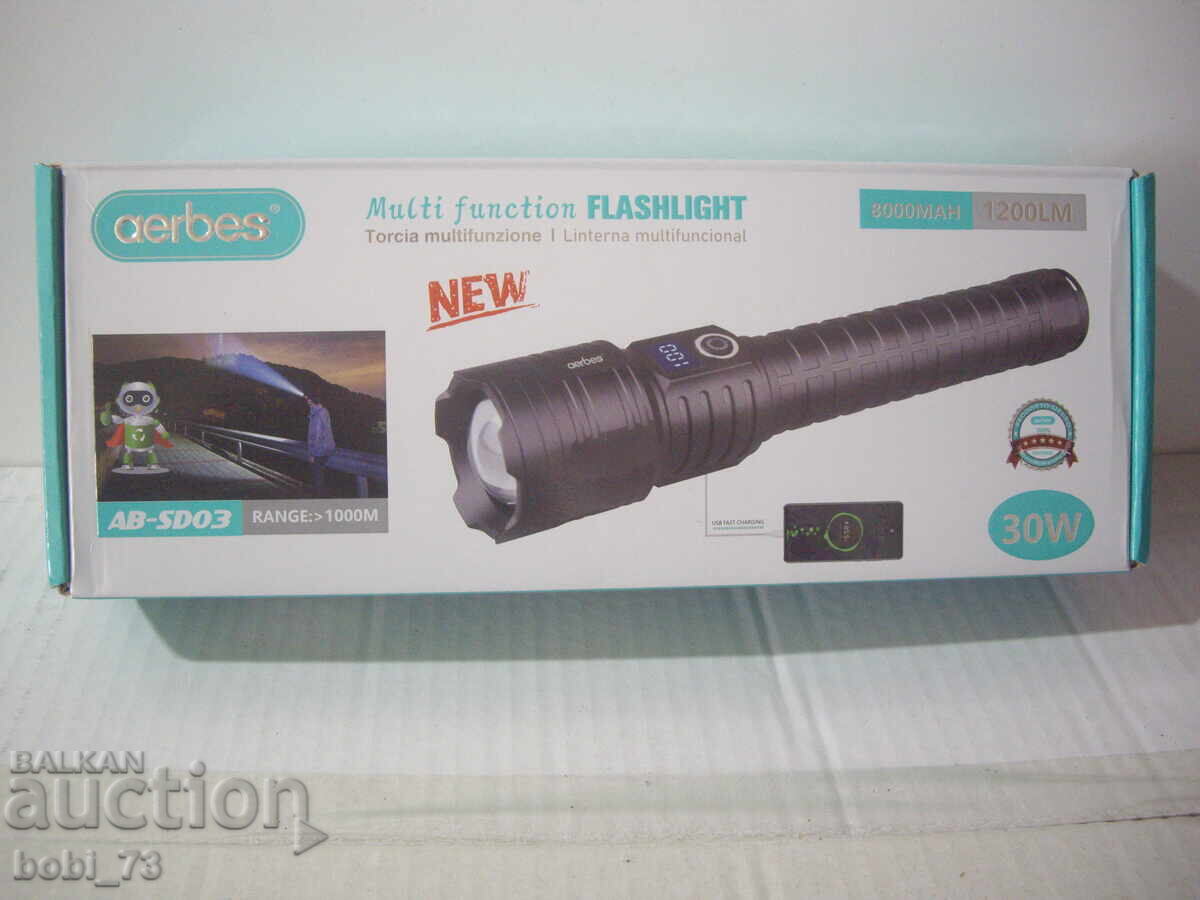 Powerful spotlight. Powerful spotlight.