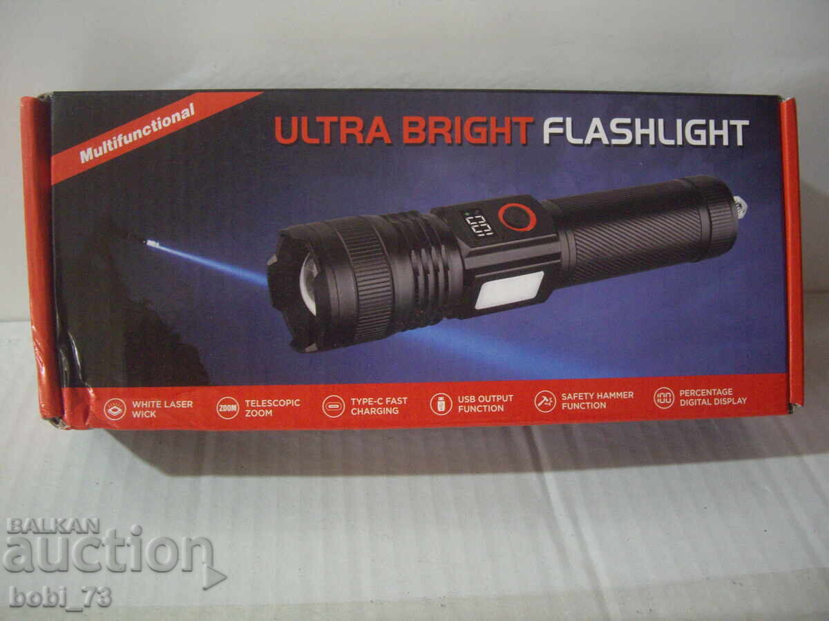 Powerful spotlight. Powerful spotlight.