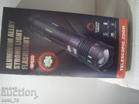 Extremely powerful rechargeable spotlight.