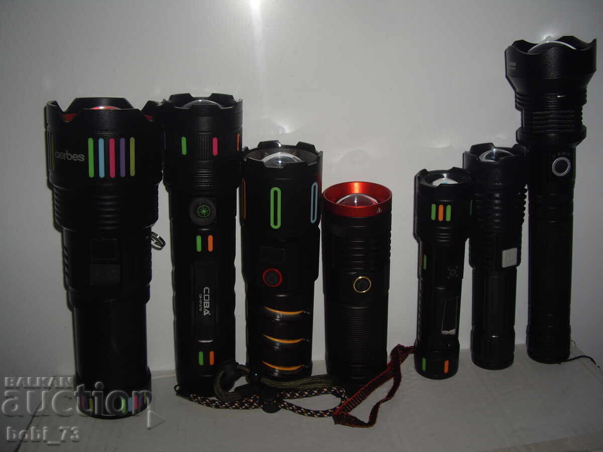 Extremely powerful rechargeable spotlight. - 6