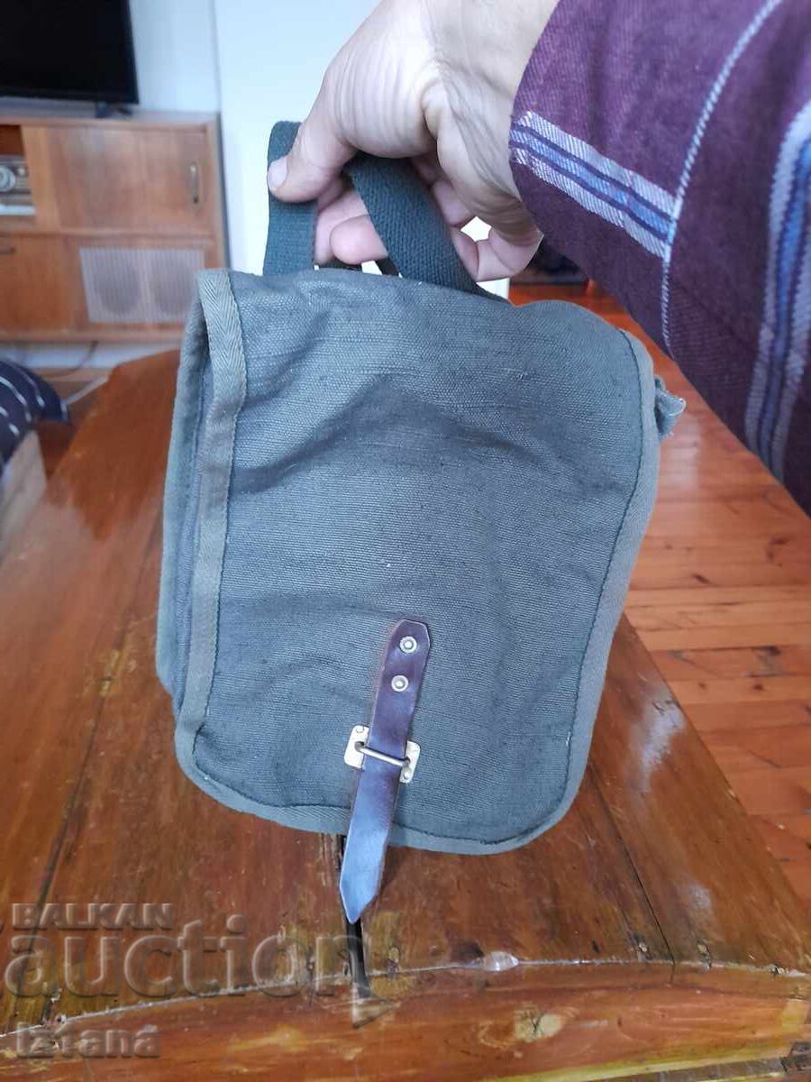 Auction  Old commander's, officer's bag