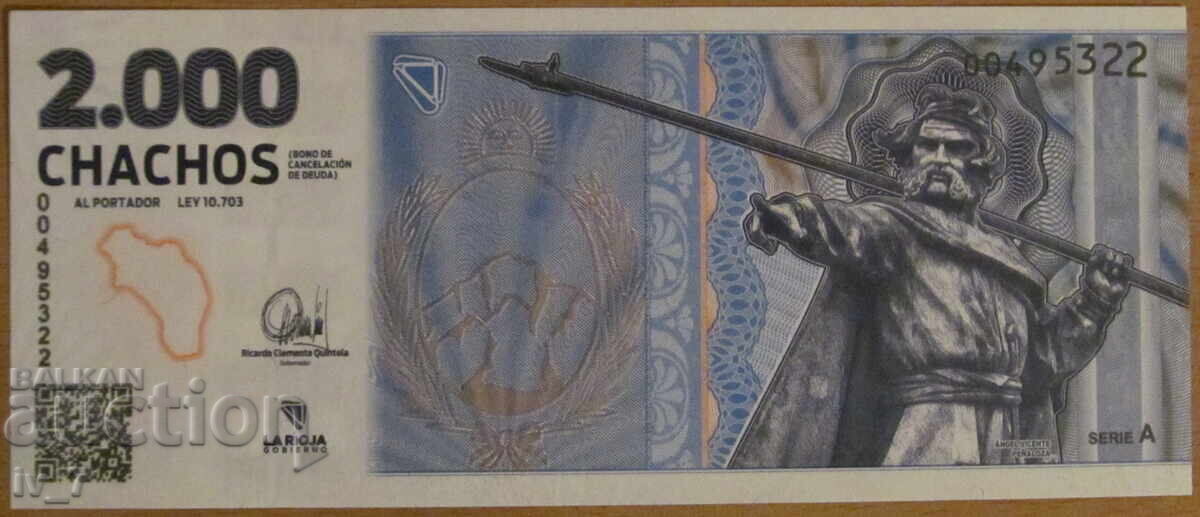 2000 CHACHOS 2024 an, ARGENTINA - UNC