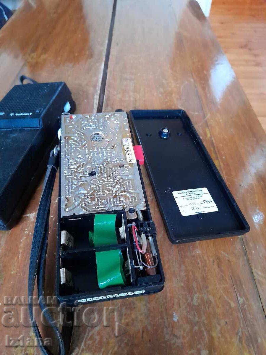 Radiouri vechi, Walkie Talkie Unitra Tukan 1 - 6