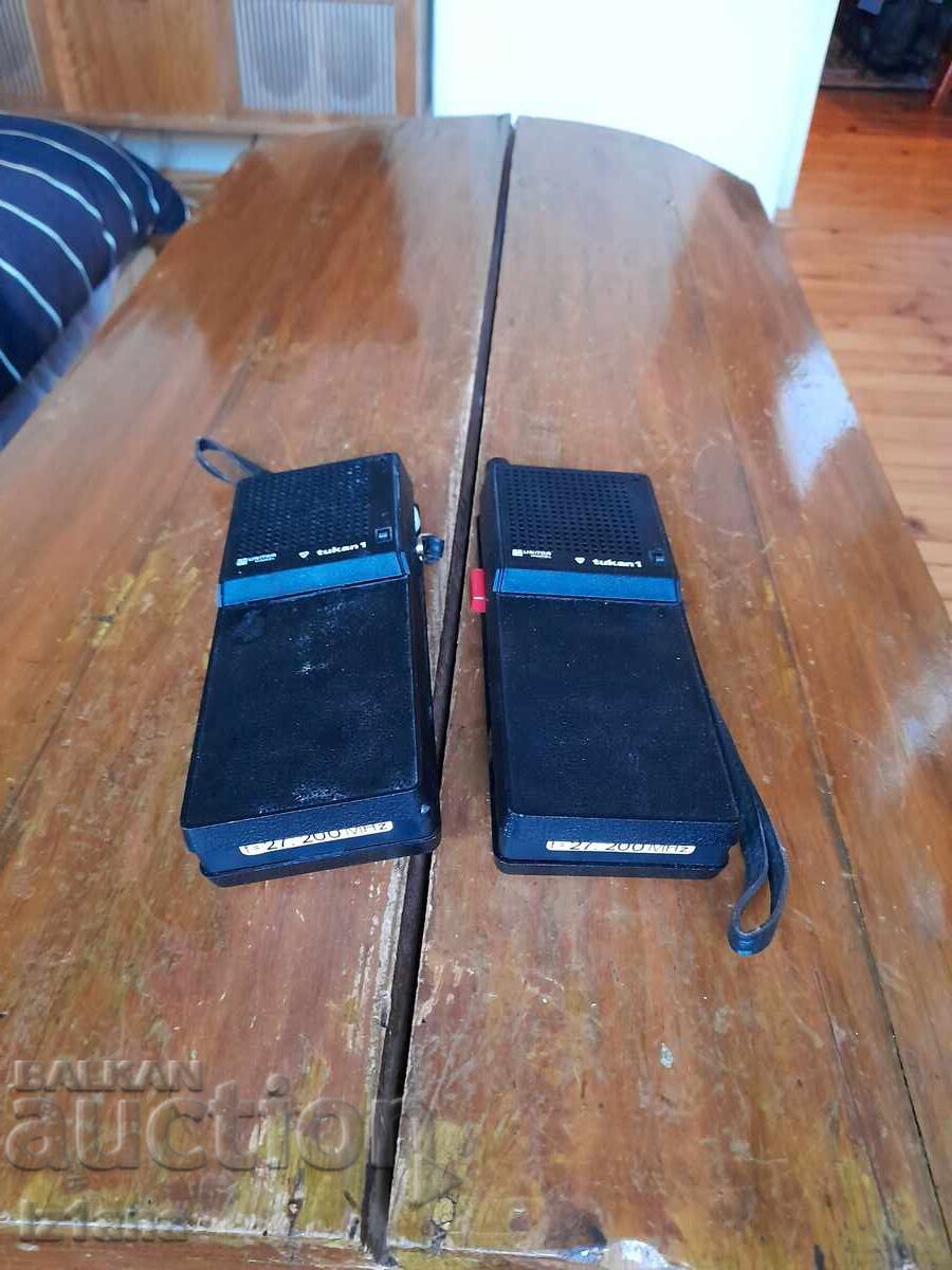 Radiouri vechi, Walkie Talkie Unitra Tukan 1