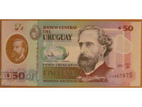 50 PESOS 2021, URUGUAY, UNC - Polimer