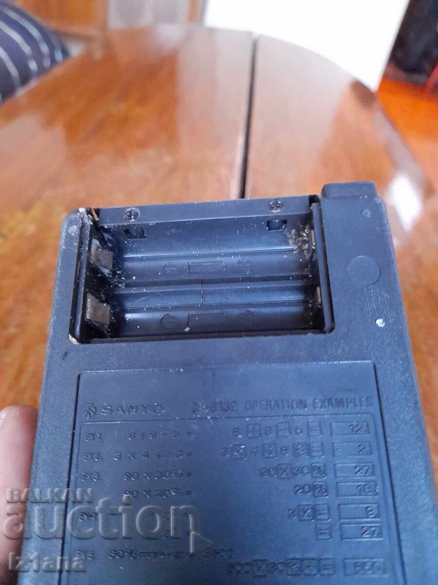 Calculator vechi Sanyo CX-8132 - 7 Calculator vechi Sanyo CX-8132 - 7