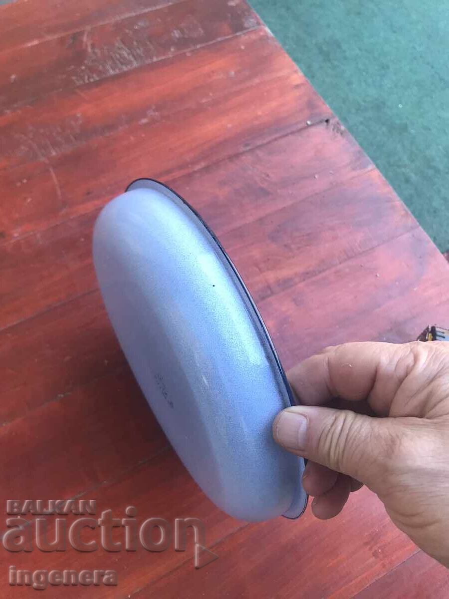 TRAY FACET ENAMELED NOVO-BULGARIA BRATSIGOVO - 5 TRAY FACET ENAMELED NOVO-BULGARIA BRATSIGOVO - 5