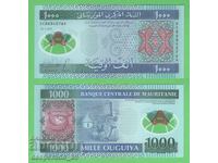 (¯`'•.¸ MAURITANIA 1000 Ouguiya 2014 UNC ¸.•'´¯)