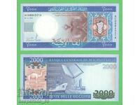 (¯`'•.¸ MAURITANIA 2000 August 2011 UNC ¸.•'´¯)