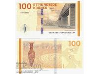 (¯`'•.¸ DENMARK 100 Kroner 2024 UNC ¸.•'´¯)