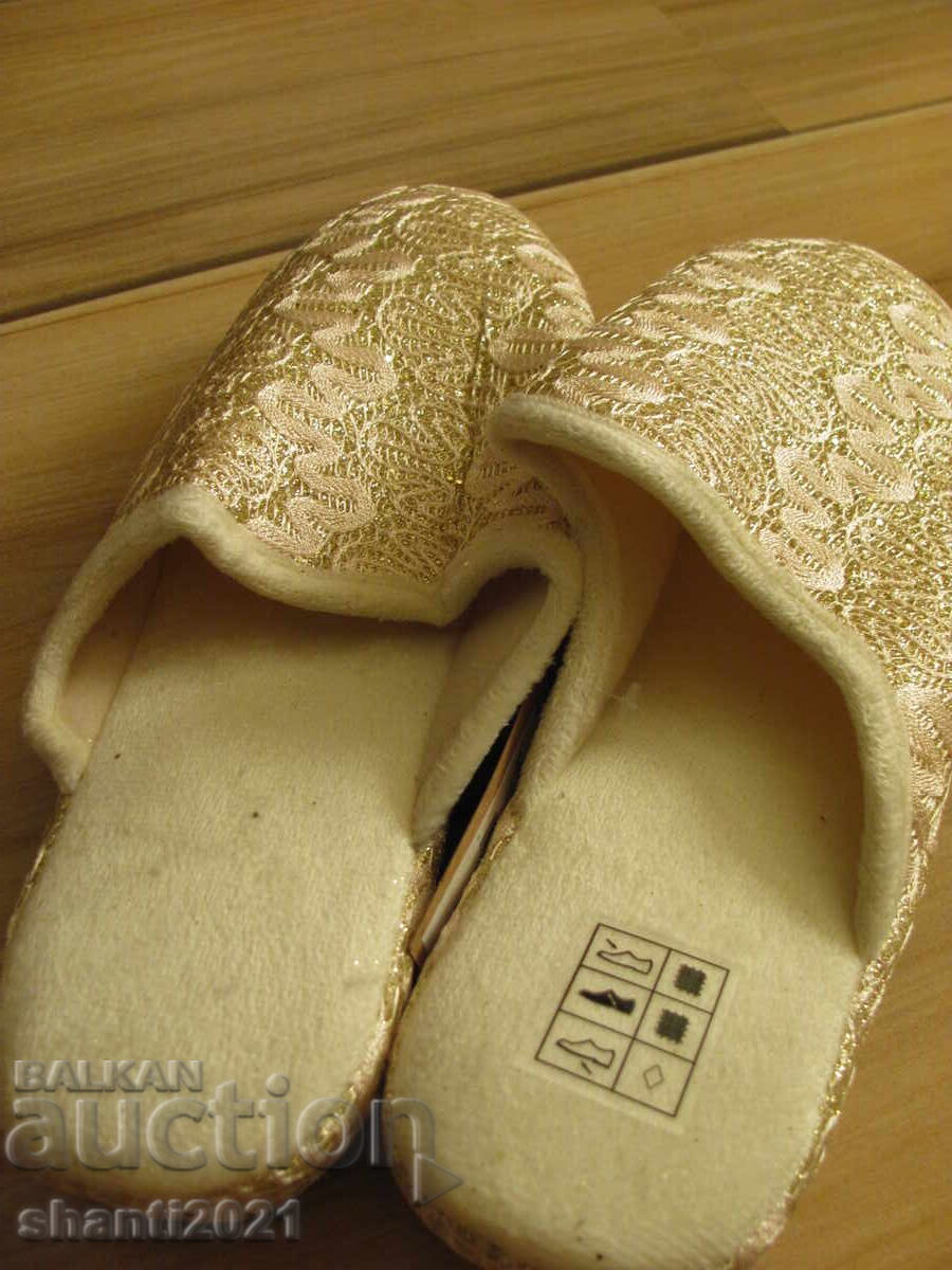 New English slippers Madame Posh, No. 41 - 5 New English slippers Madame Posh, No. 41 - 5