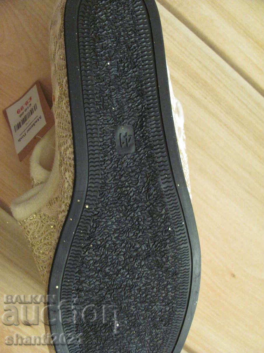 New English slippers Madame Posh, No. 41 - 6 New English slippers Madame Posh, No. 41 - 6