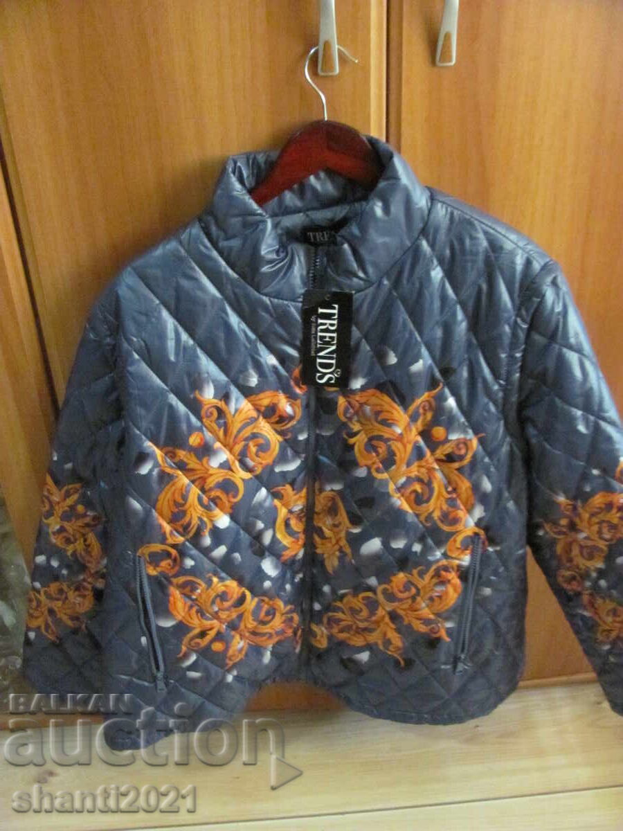 New spectacular MAXI fashion jacket, bodice, No 52/54 New spectacular MAXI fashion jacket, bodice, No 52/54