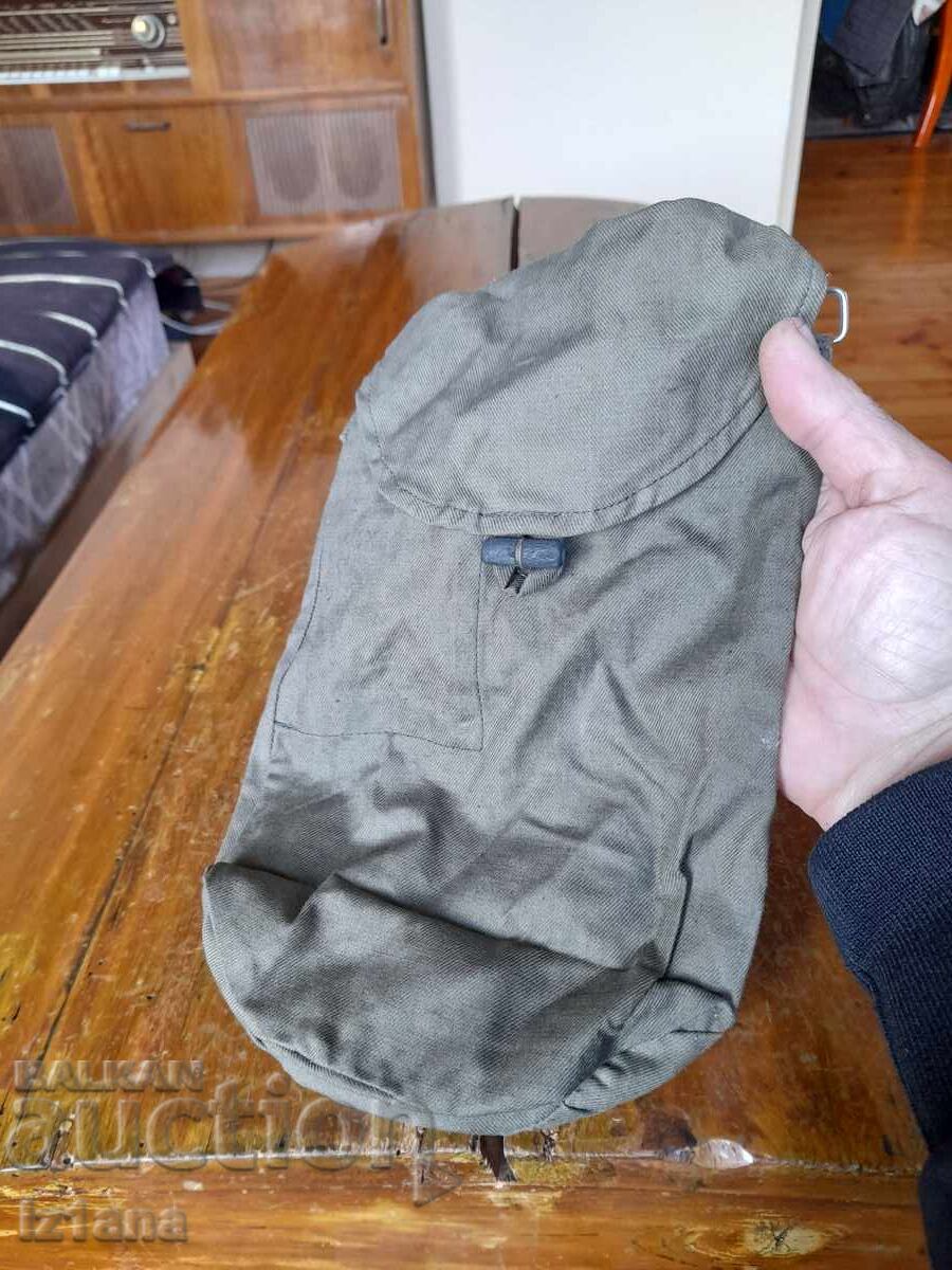 Auction Old canvas military bag, bag, cover Auction Old canvas military bag, bag, cover
