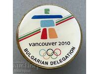 1395 Bulgaria semnează BOC Jocurile Olimpice de iarnă Vancouver Canada 2010