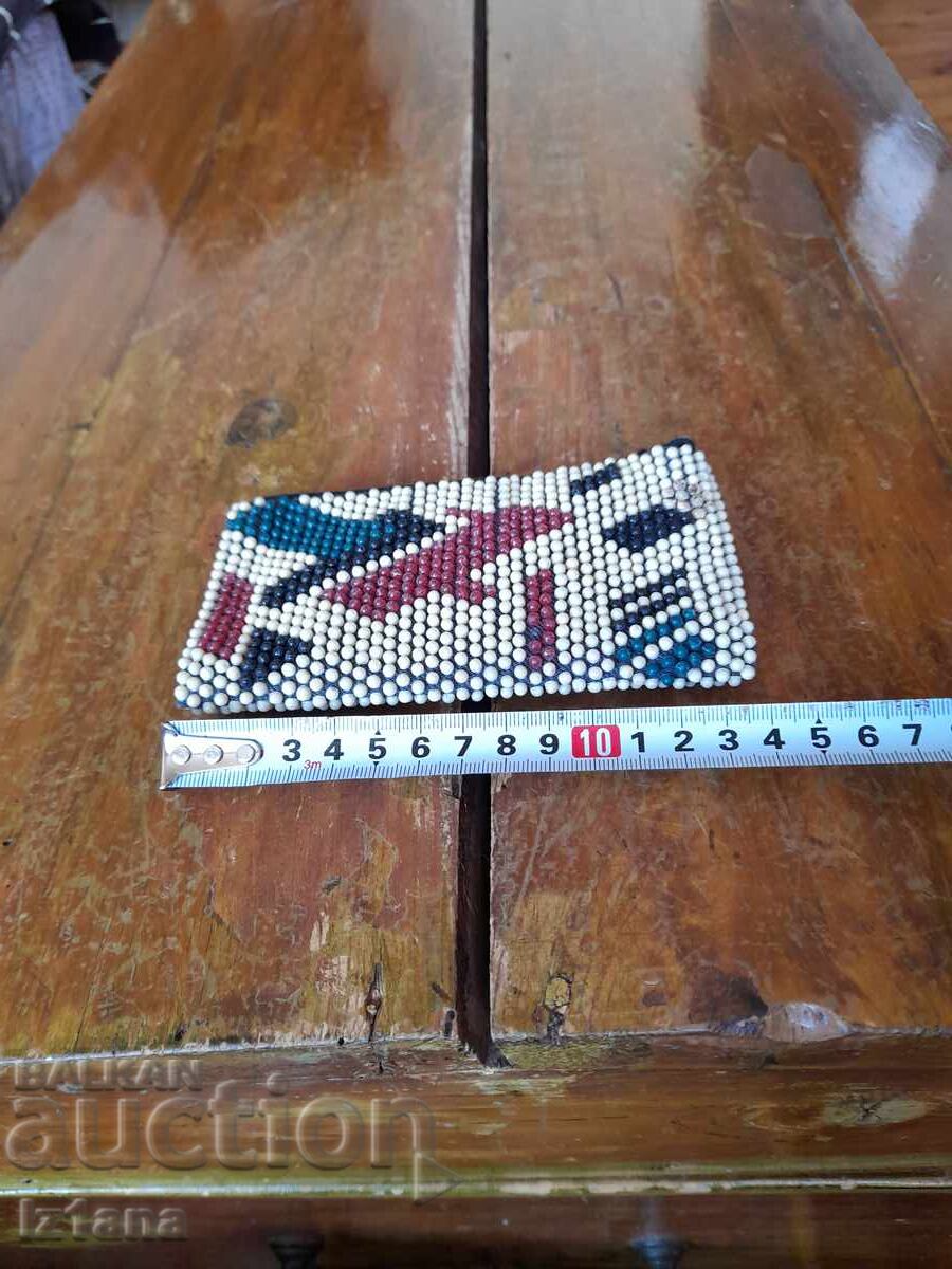 Old beaded purse with price 27.00 BGN | € 13.80 Old beaded purse with price 27.00 BGN | € 13.80