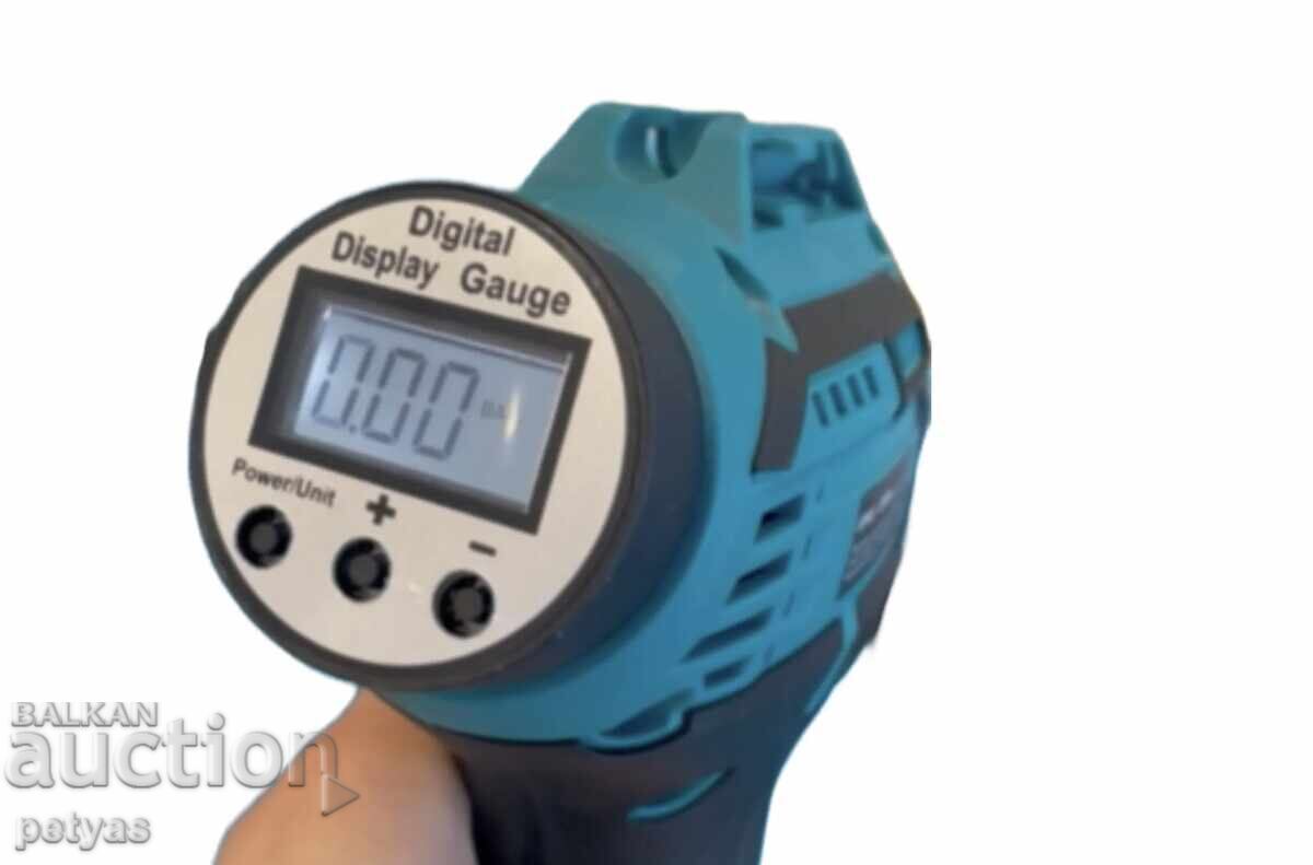 Cordless Tire Compressor KraftRoyal 36V-8Ah. With 2 batteries with price 119.50 BGN | € 61.10