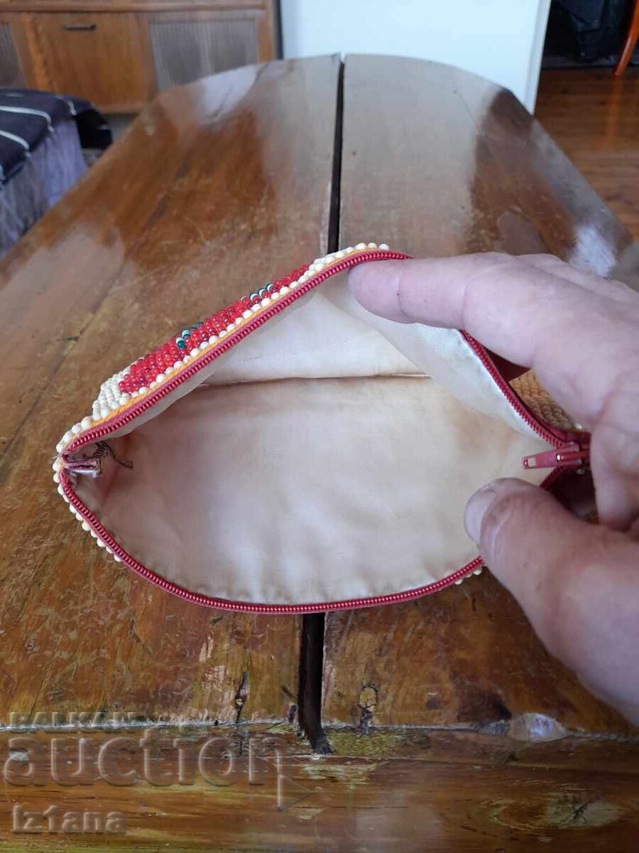 Geanta veche cu margele - 5