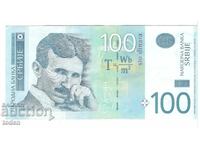 Serbia-100 Dinara-2013-P# 97b-Paper