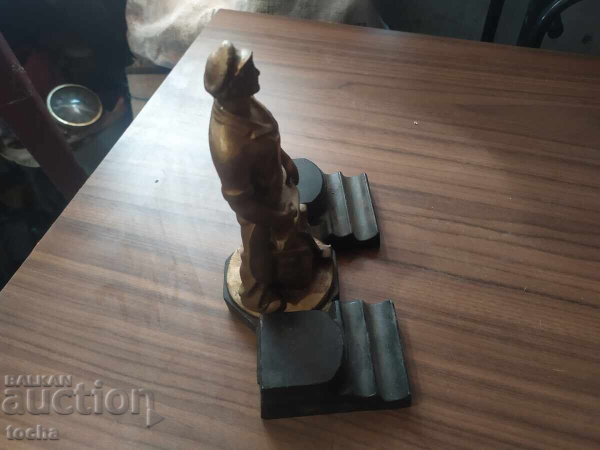 Old metal inkwell with price 99.80 BGN | € 51.03