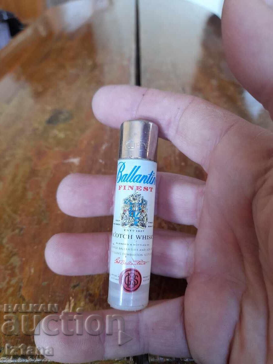 Old Ballantines lighter with price 16.00 BGN | € 8.18