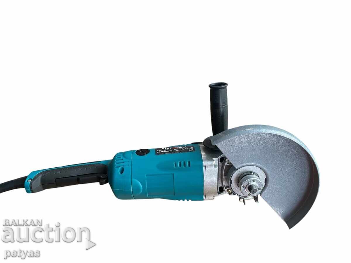 Angle grinder KraftRoyal 230mm – 2400W with price 105.50 BGN | € 53.94