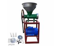 Cast iron meat grinder No. 32 + electric motor 1.5 kW/1500 rpm + funnel