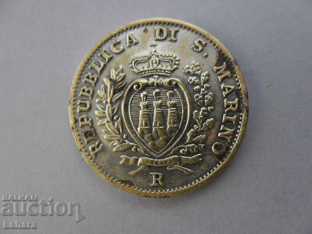 10 centesims 1938 San Marino with price 12.00 BGN | € 6.14 10 centesims 1938 San Marino with price 12.00 BGN | € 6.14