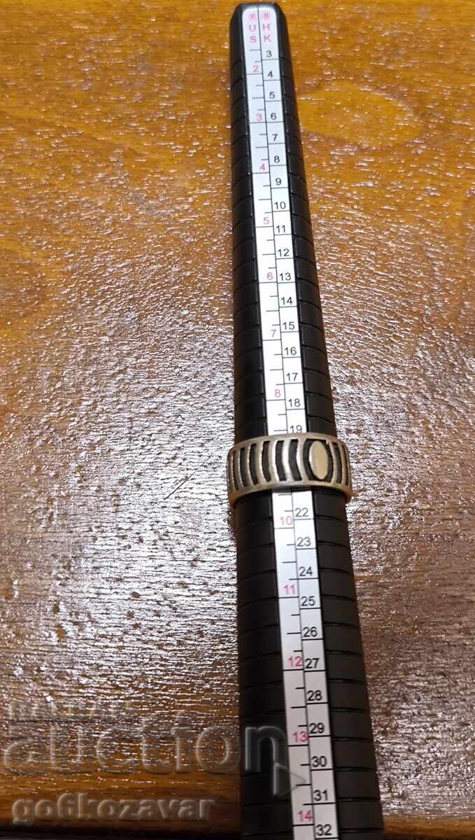 Delivery of Silver Men's Ring, Mexican Ring! Native American Patterns!