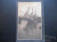 Varna. The Old Port, 1922, Old postcard