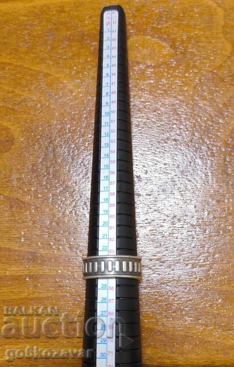 Inel de argint pentru bărbați, inel din Mexic! - 6