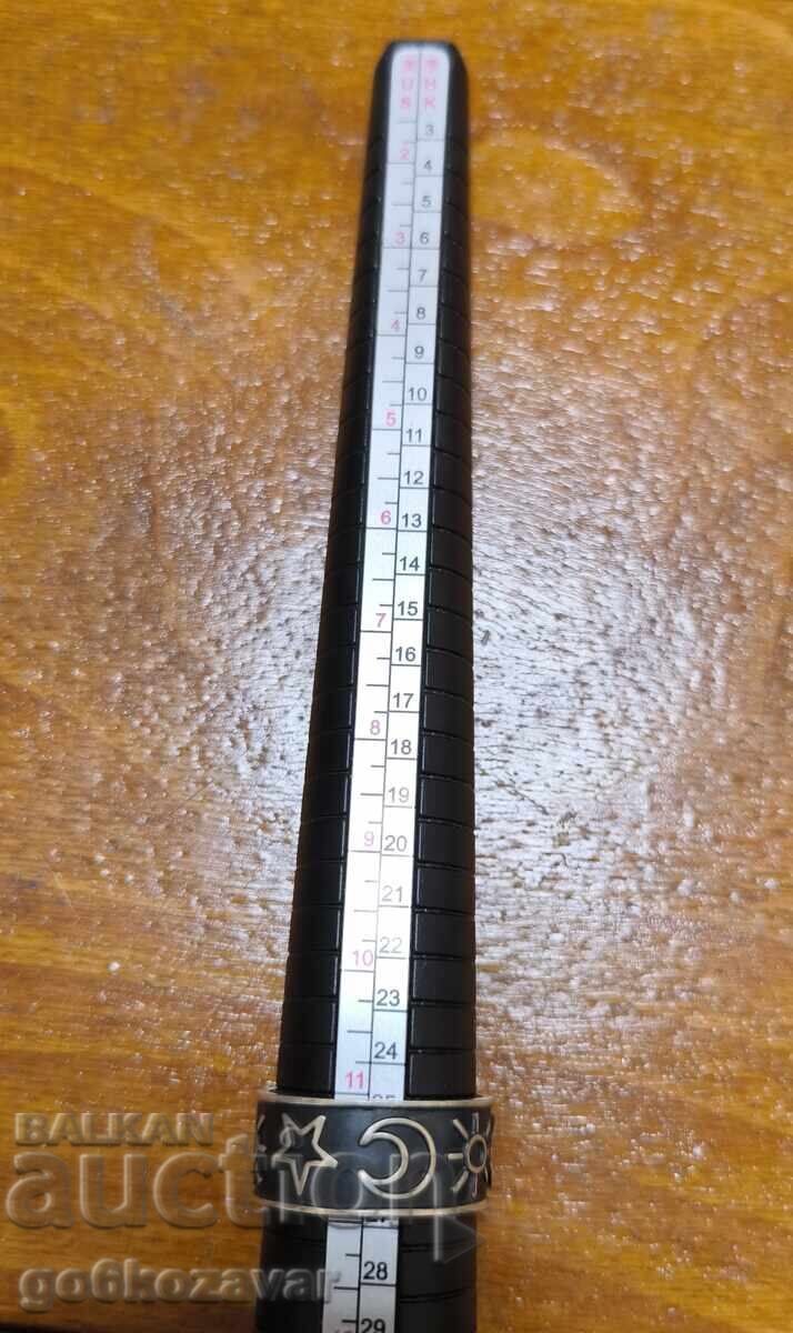 Сребърен Мъжки пръстен, халка Мексико ! Индиански мотиви ! - 5 Сребърен Мъжки пръстен, халка Мексико ! Индиански мотиви ! - 5