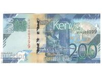 Kenya-200 Shillings-2019-P# 54a-Paper