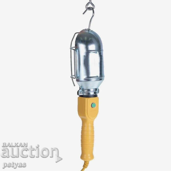 LED work lamp with 5 meter cable and hanging hook. with price 20.00 BGN | € 10.23 LED work lamp with 5 meter cable and hanging hook. with price 20.00 BGN | € 10.23